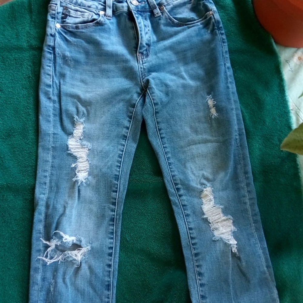 Kancan distressed jeans
